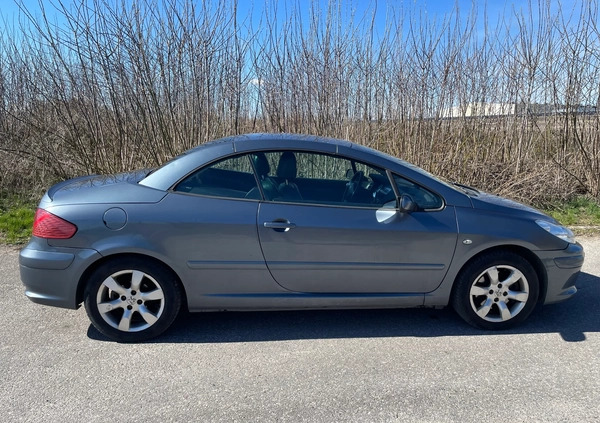Peugeot 307 CC cena 11000 przebieg: 286000, rok produkcji 2008 z Warszawa małe 106